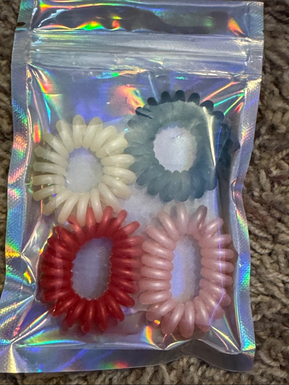 Spiral Hair Toggle 4pk